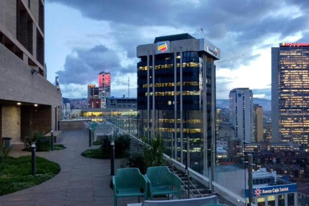 Acogedor Loft En Centro Internacional De Bogota Apartamento Exterior foto